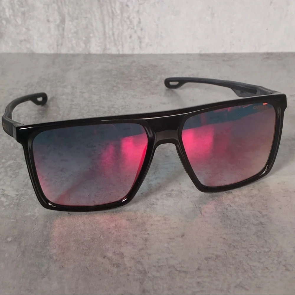 Carrera Festival Edition Sunglasses Black Red Mirror Lens 4013/S NWT Unisex
